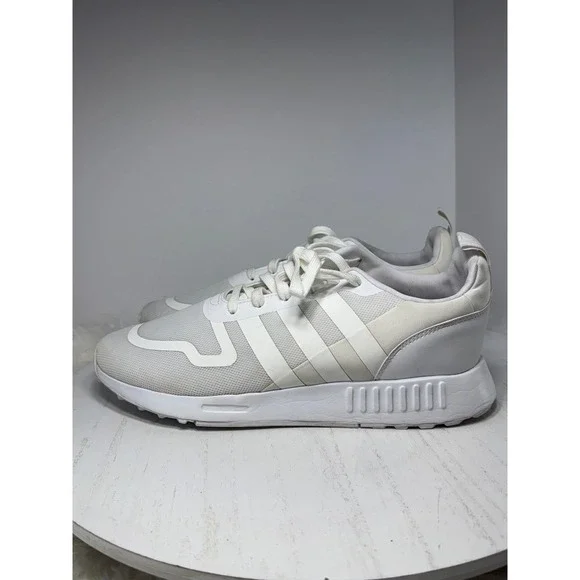 Adidas ZX Flux Mens White Casual Athletic Sneakers Shoes Size - Picture 4 of 11